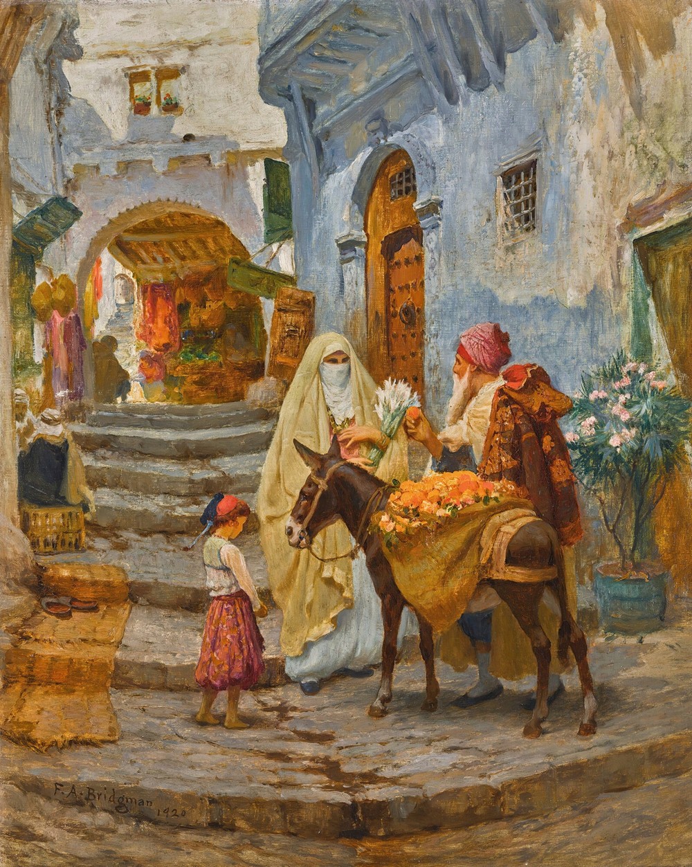 The orange seller ( 1920)