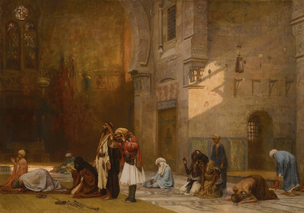 Prayer in the Mosque, Cairo