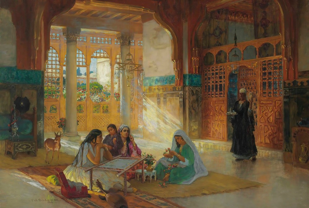 Interieur d’un palais Arabe