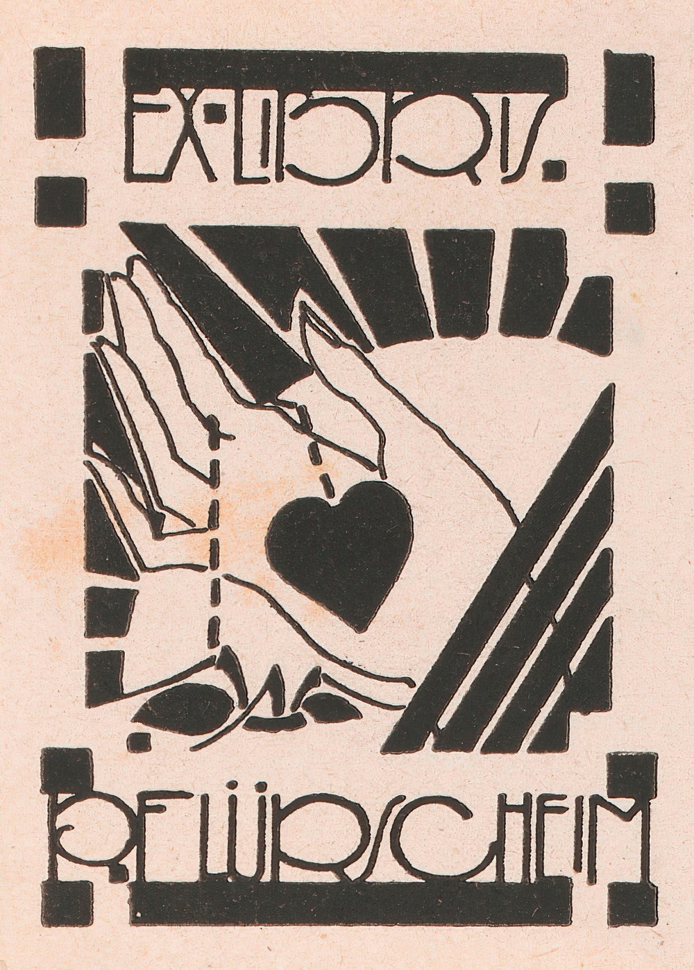 Ex libris van P. Flürscheim