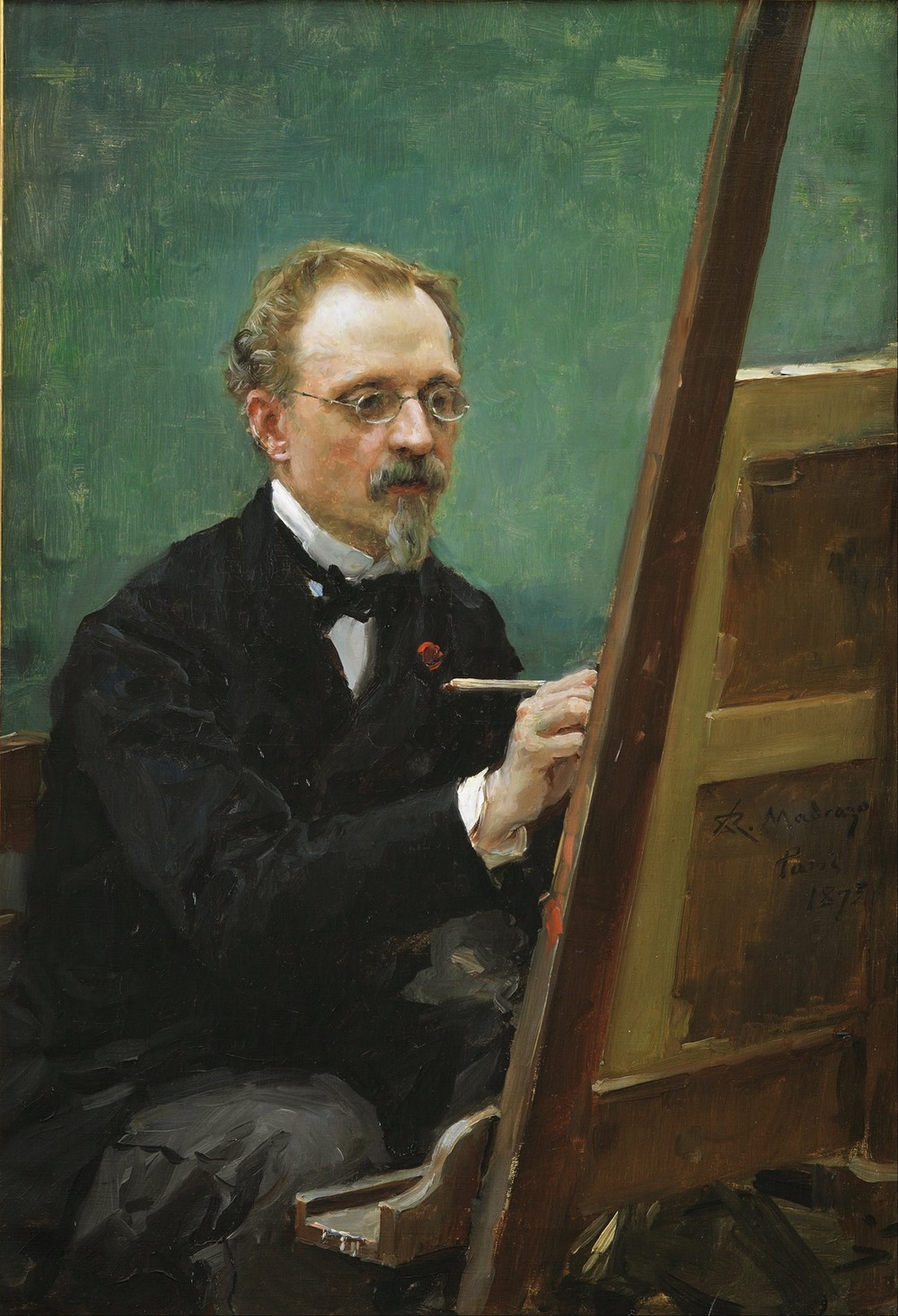 Portrait of Federico de Madrazo Painting