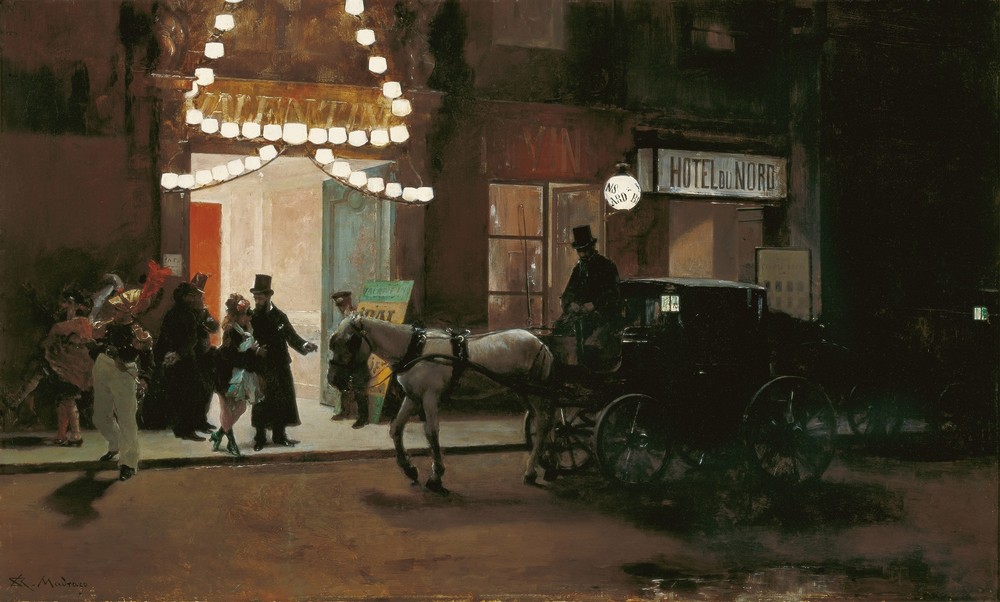 Leaving the Masked Ball (c. 1885)