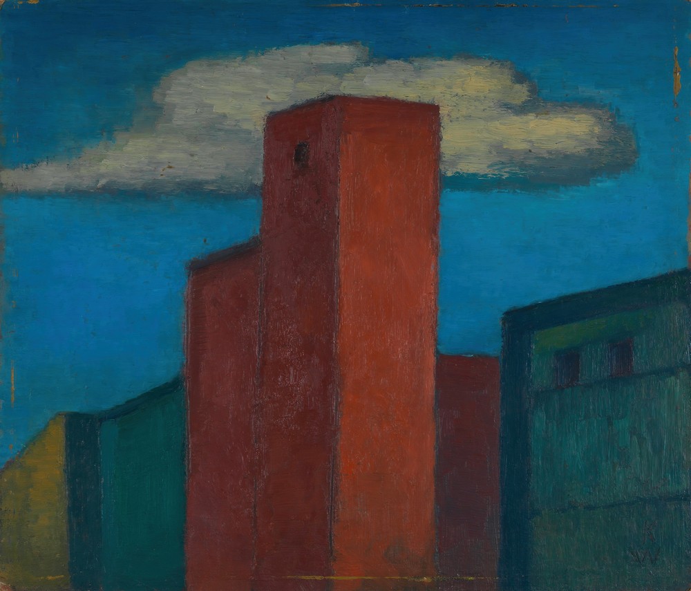 Ohne Titel (Häuser) (ca. 1932)