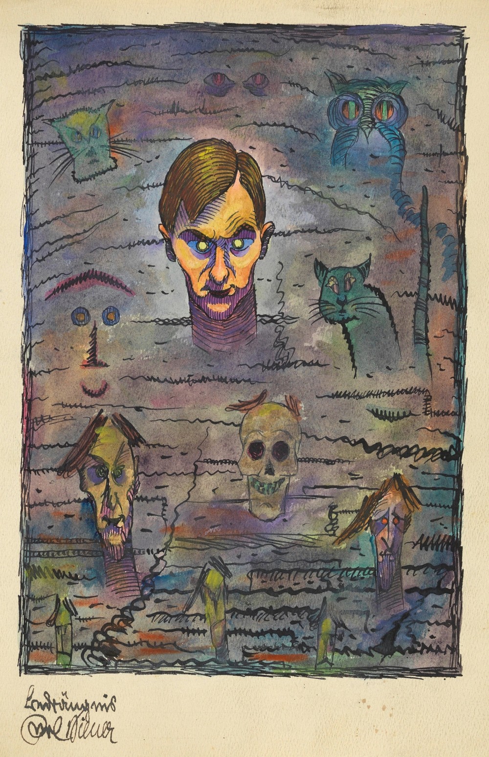 Bedrängnis (around 1923)