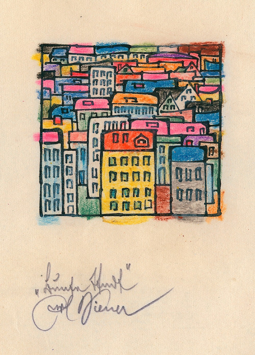 Bunte Stadt (around 1923)