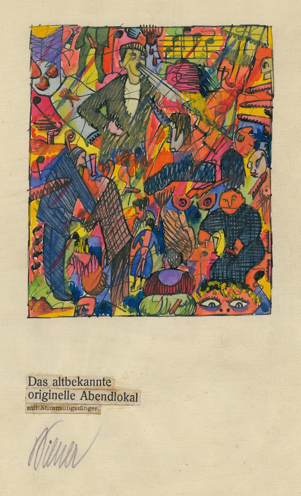 Das altbekannte originelle Abendlokal (around 1919)