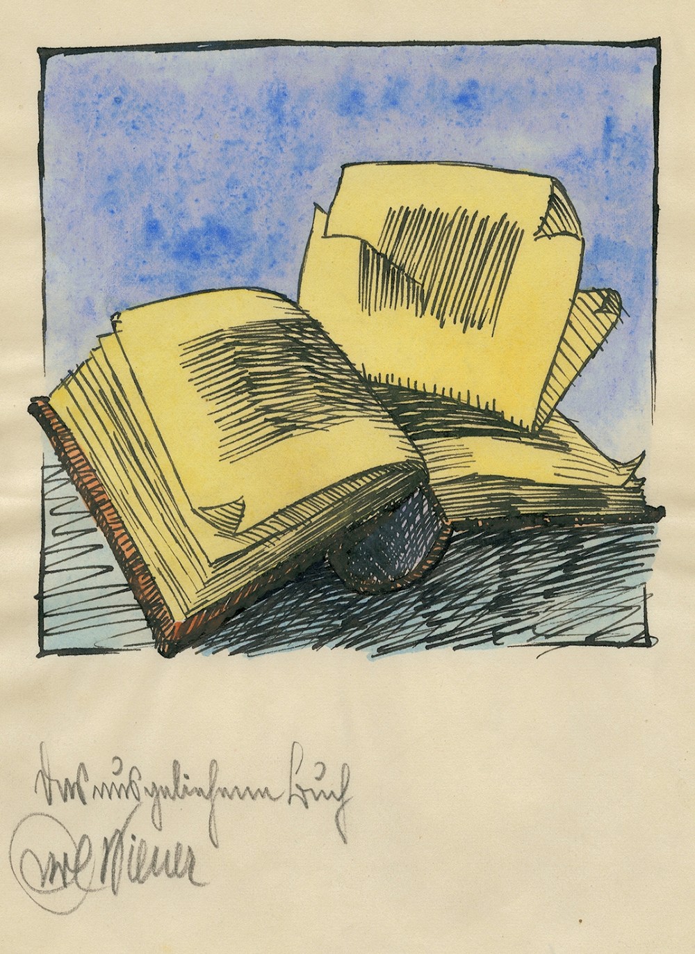Das nie gelesene Buch (around 1923)