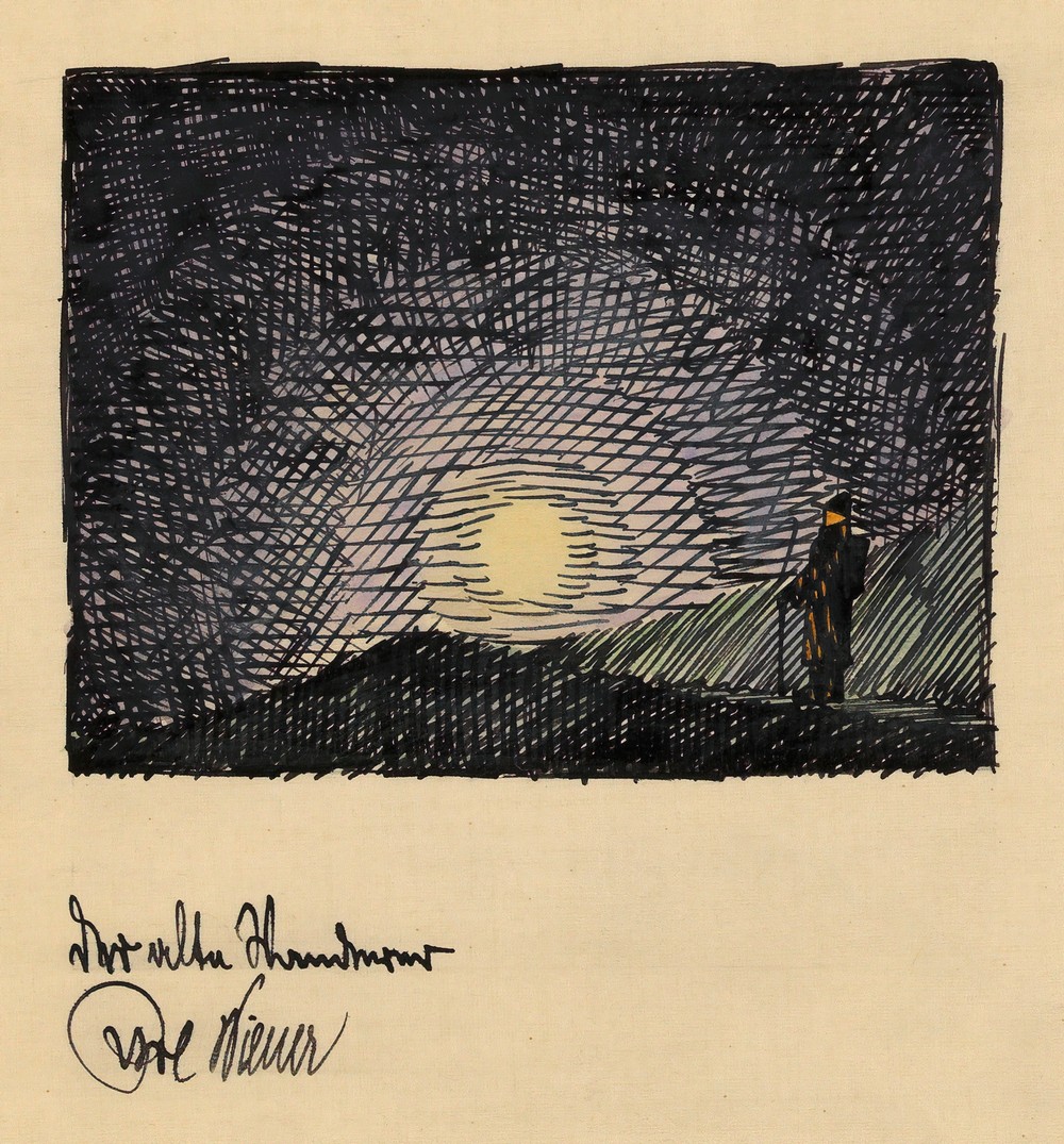 Der alte Wanderer (around 1924)