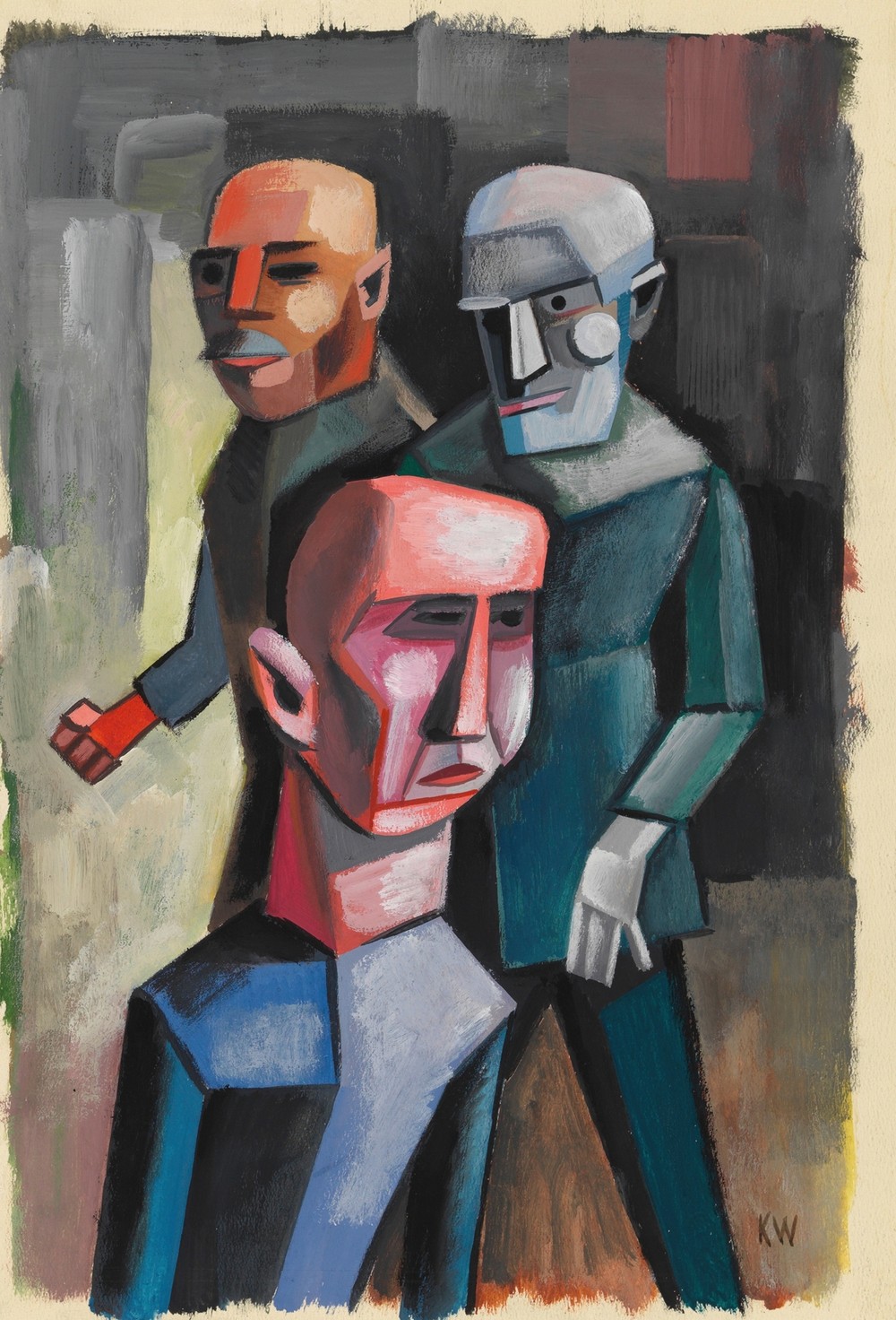 Drei Männer, o.J. (around 1935)