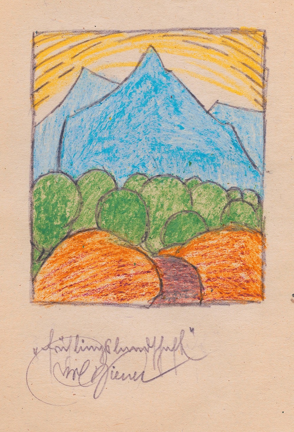 Frühlingslandschaft (around 1923)