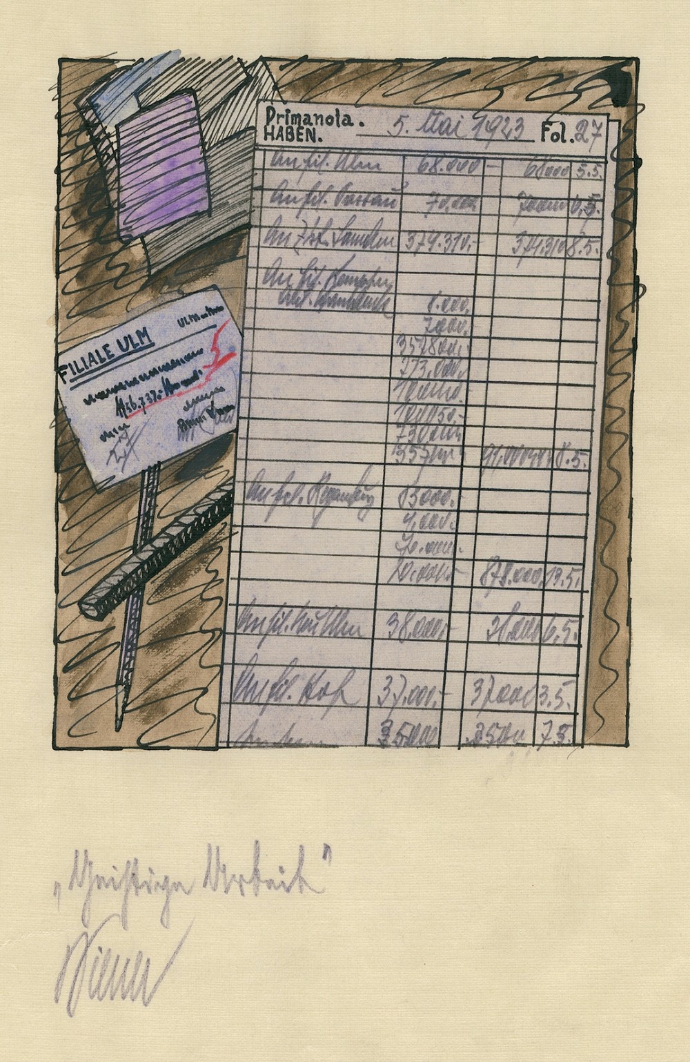 Geistige Arbeit (around 1923)