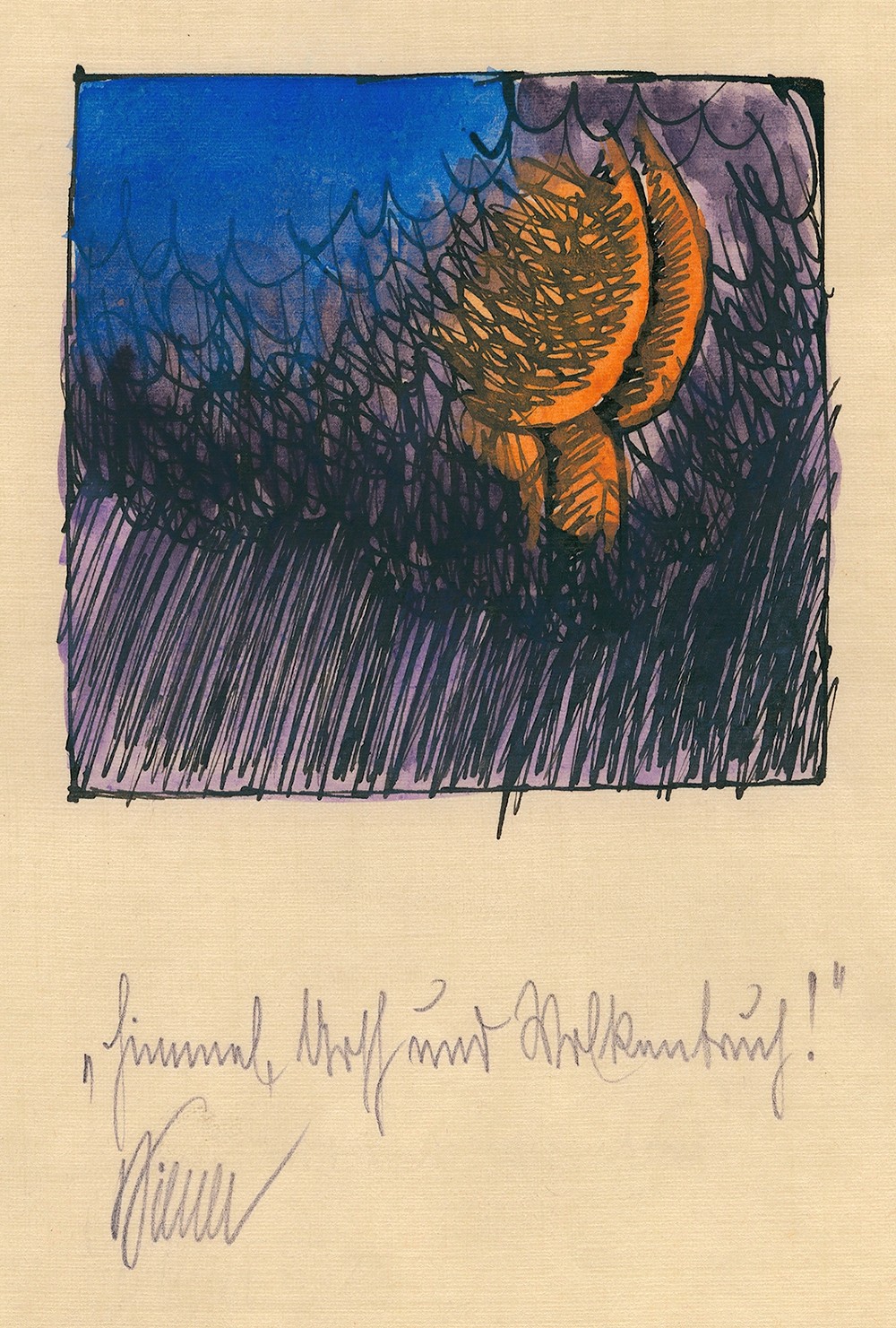 Himmel, Arsch und Wolkenbruch (around 1921)