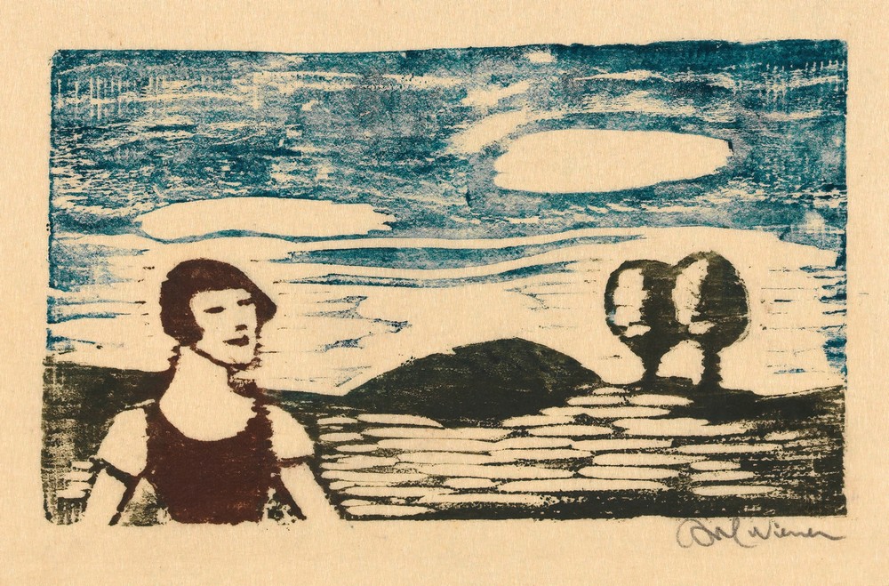 Landschaft mit Frau (around 1930)