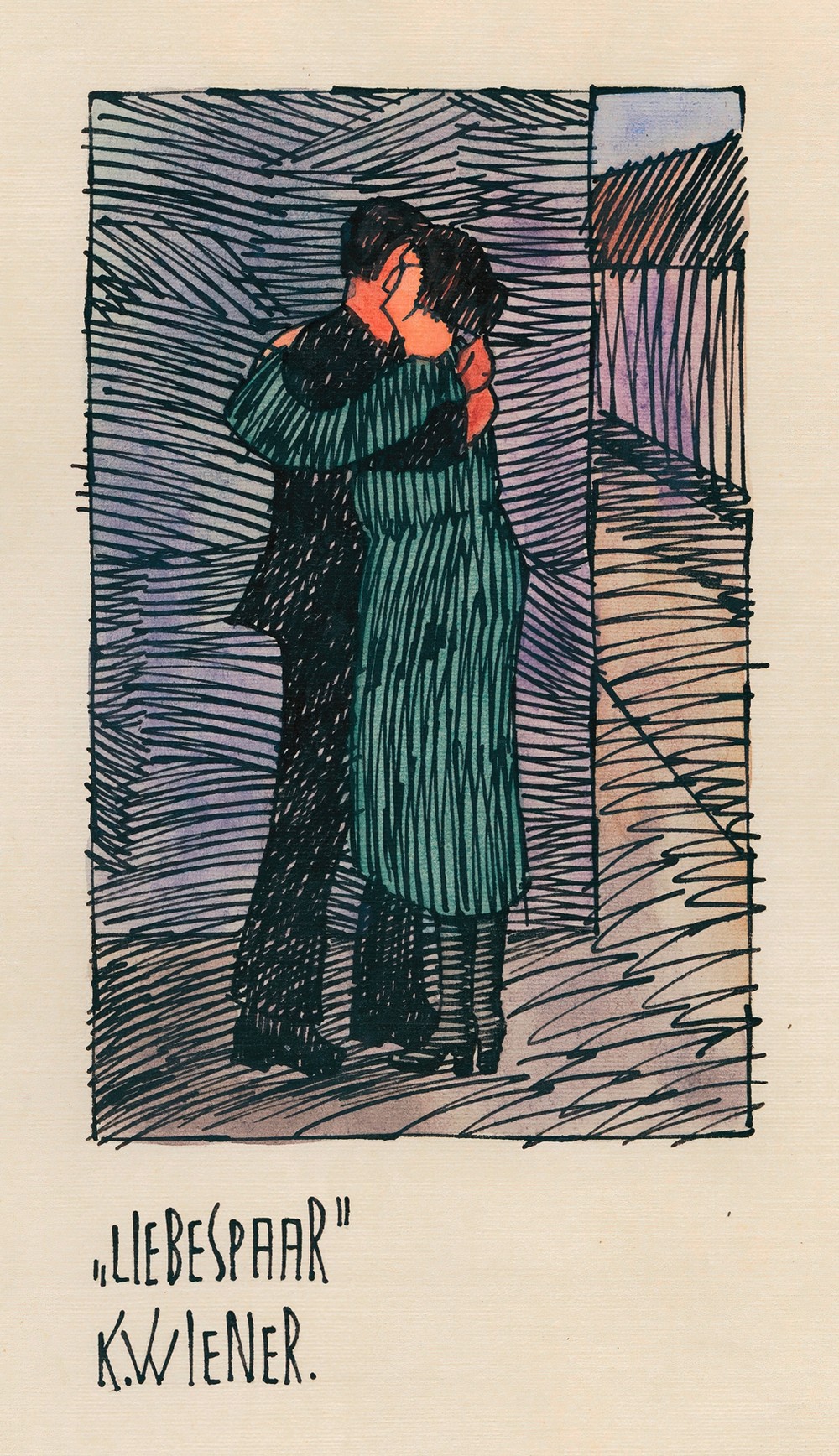 Liebespaar (around 1923)