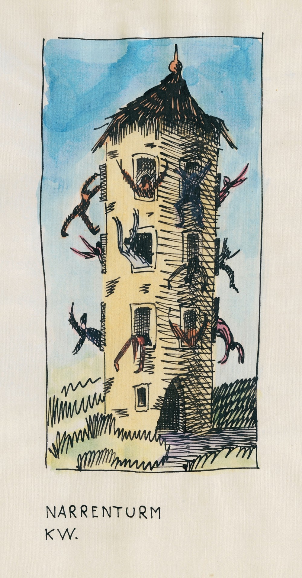 Narrenturm (around 1921)