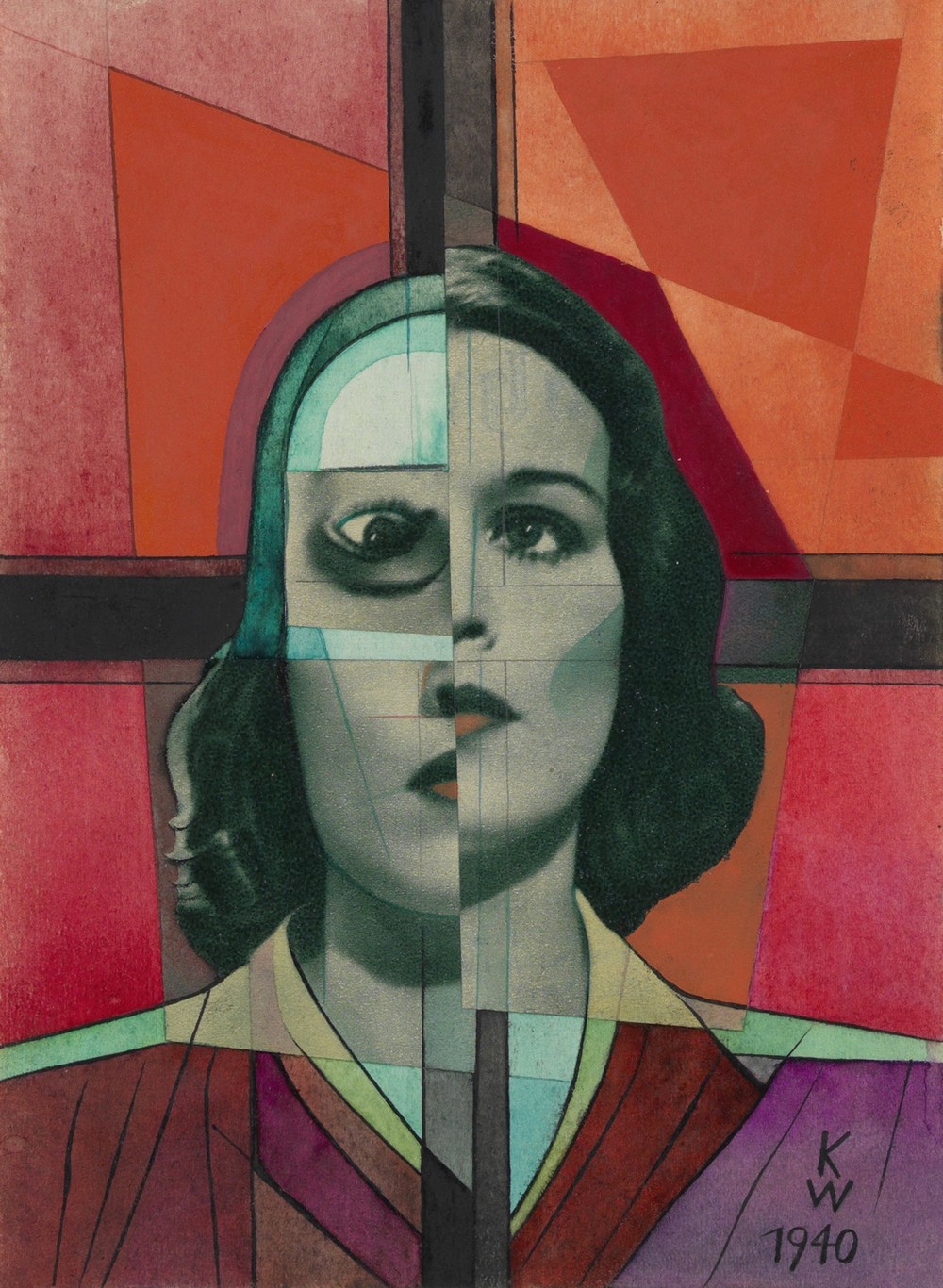 Ohne Titel (Collage) II; aus; ‘Die 150 Blätter’