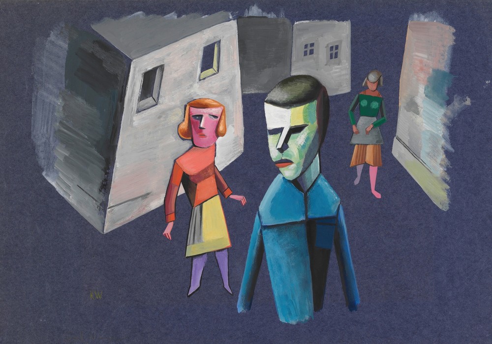 Ohne Titel (Figurenstudie) II (around 1932)
