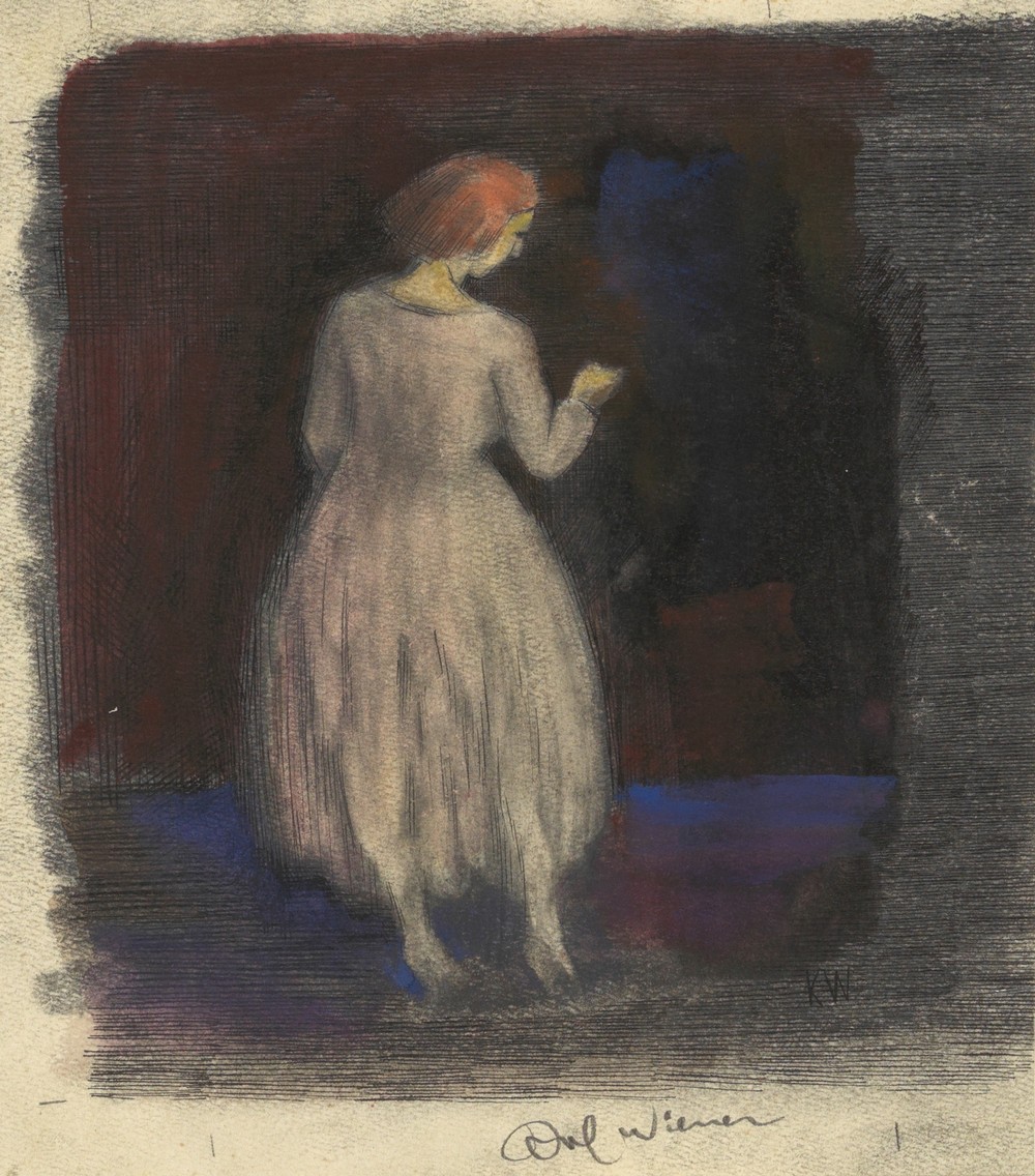 Ohne Titel (Frauenfigur) (around 1928)