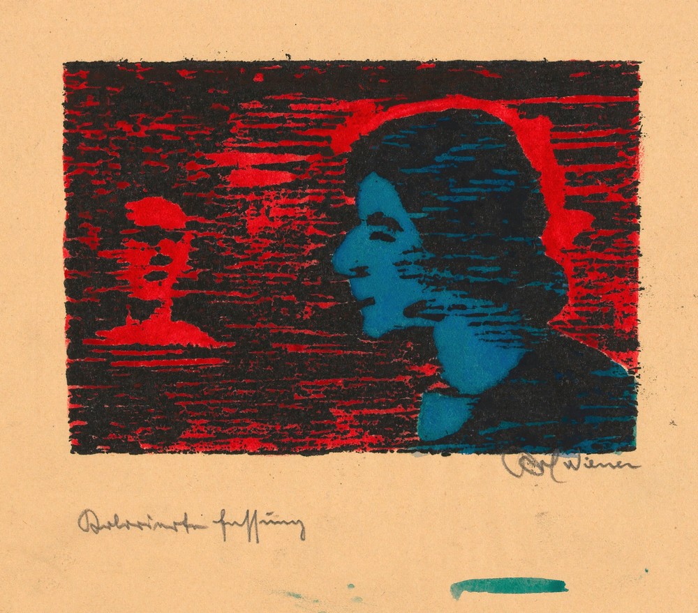 Ohne Titel (Frauenporträt) (around 1930)