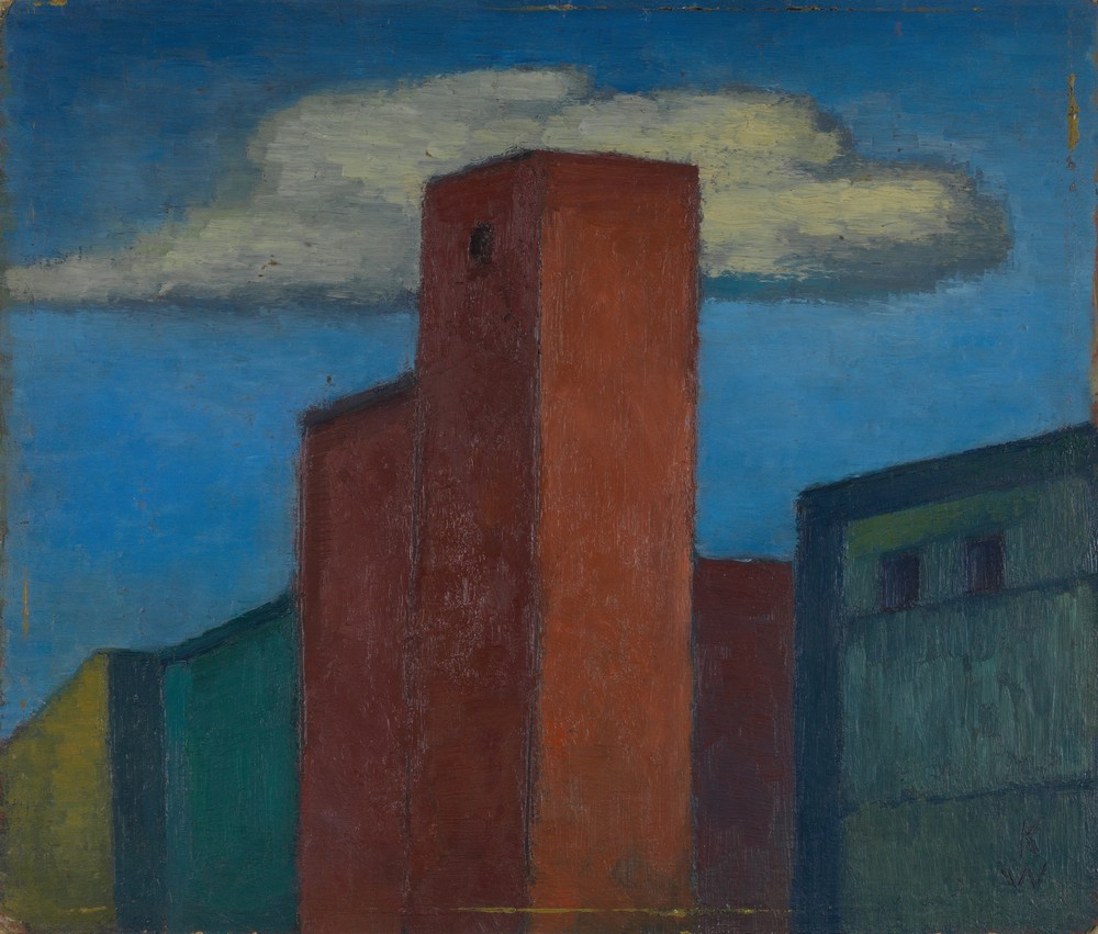 Ohne Titel (Häuser) (around 1932)
