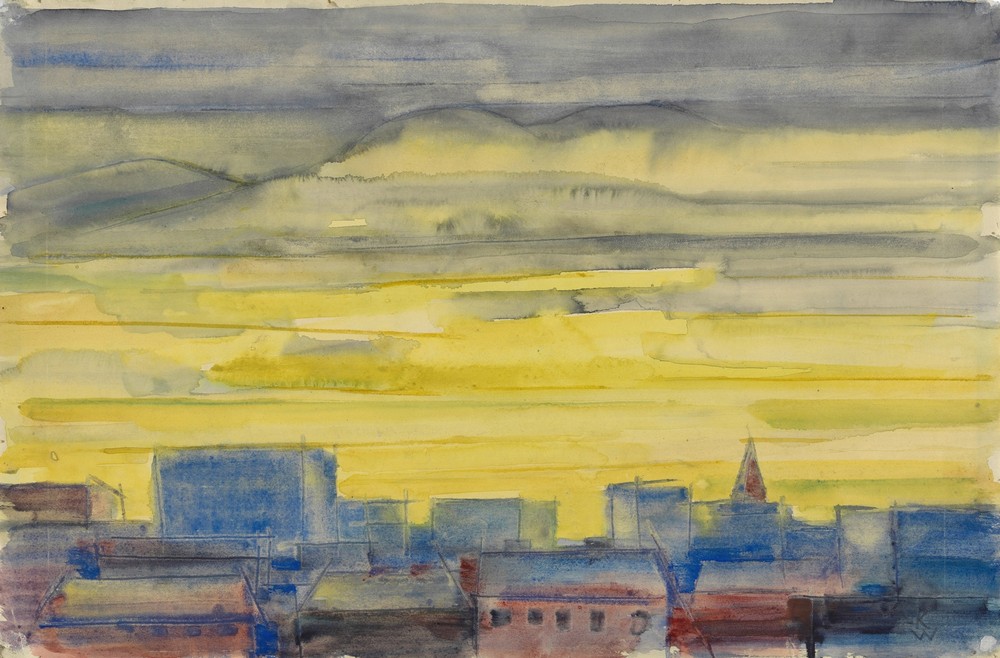 Ohne Titel (Häuserzeile in Wien)