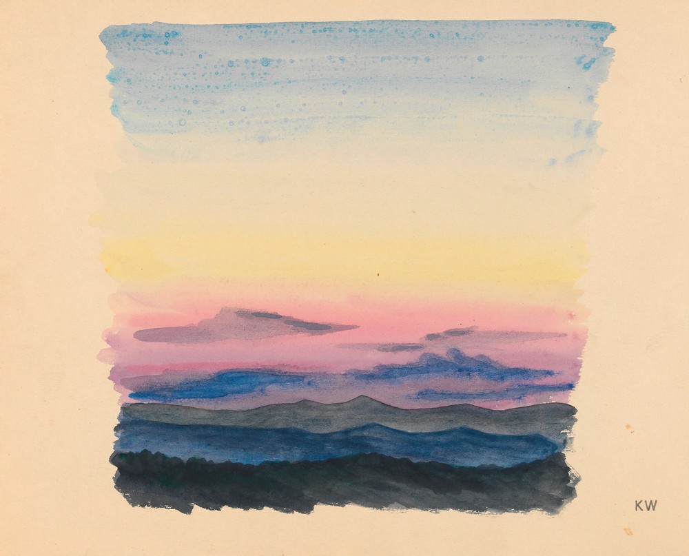 Ohne Titel (Naturstudie) III (around 1924)