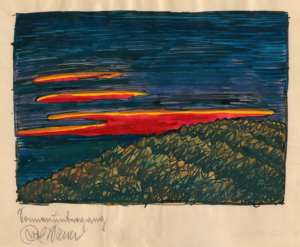 Sonnenuntergang (around 1921)
