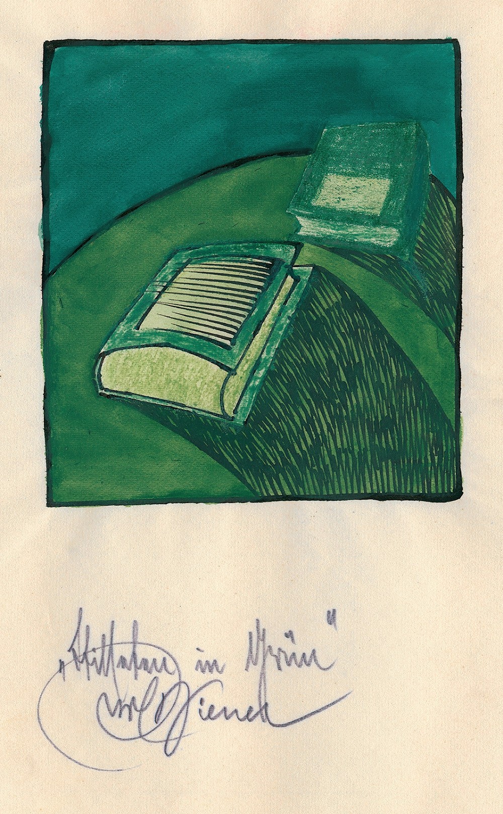 Stilleben in Grün (around 1921)