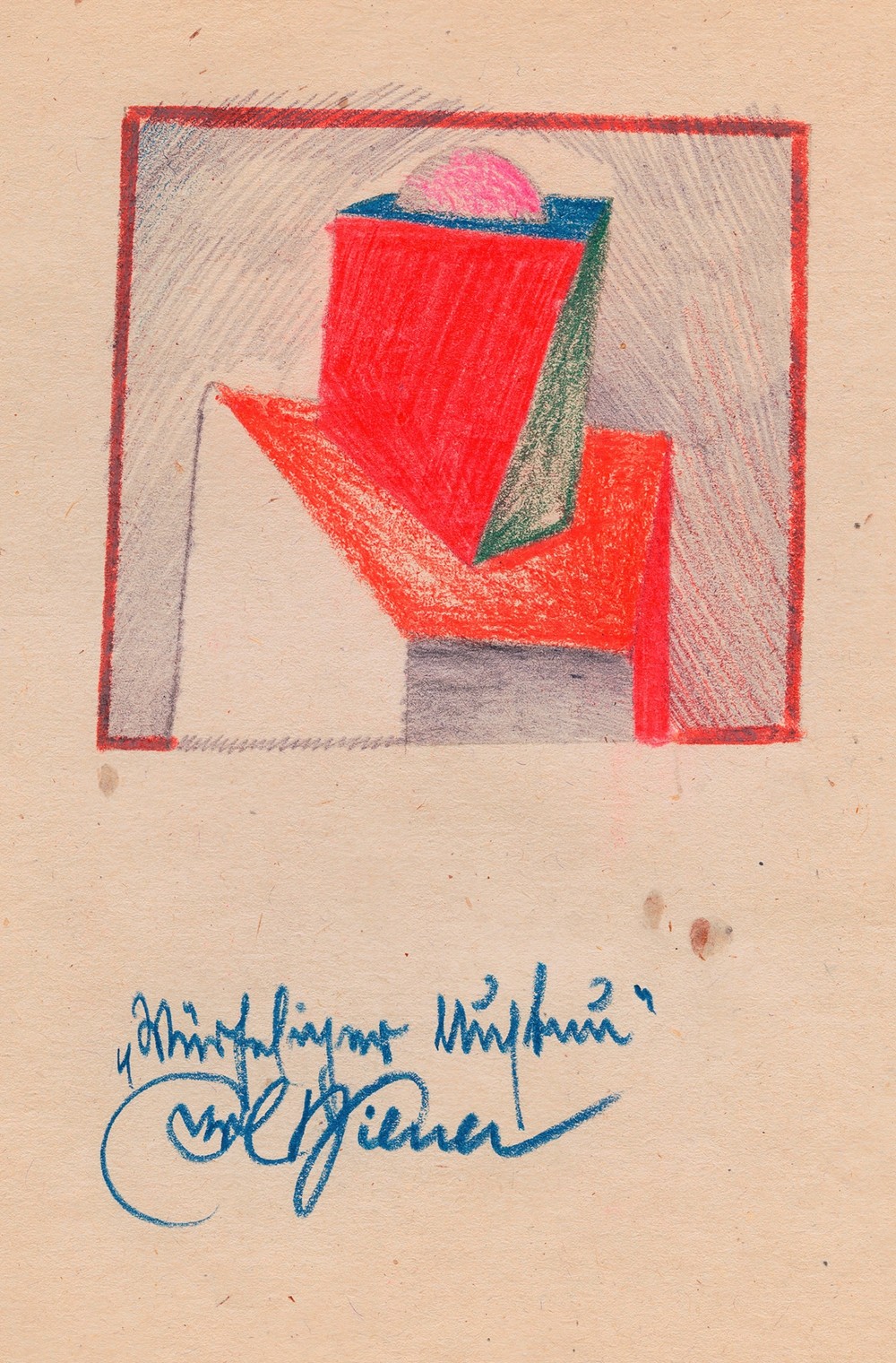 Würfeliger Aufbau (around 1923)