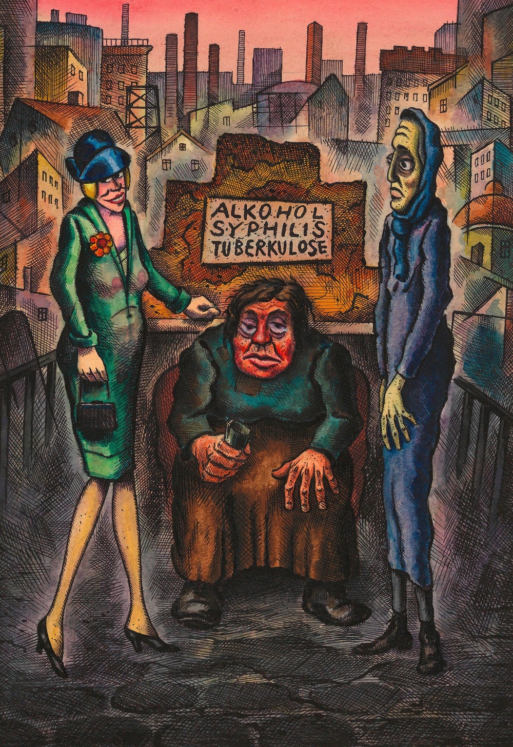 Die drei Volksseuchen (ca. 1926)