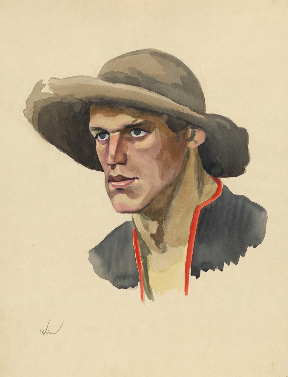 männliches Porträt (ca. 1928)