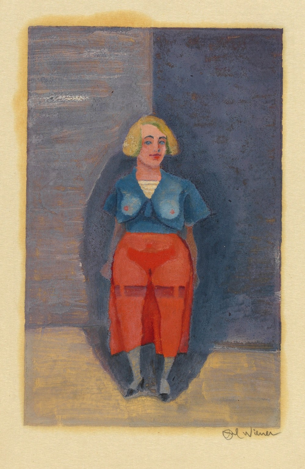 Ohne Titel (Frauenfigur) (ca. 1930)
