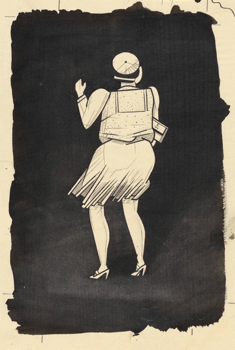 Ohne Titel (Frauenfigur) (ca. 1933)