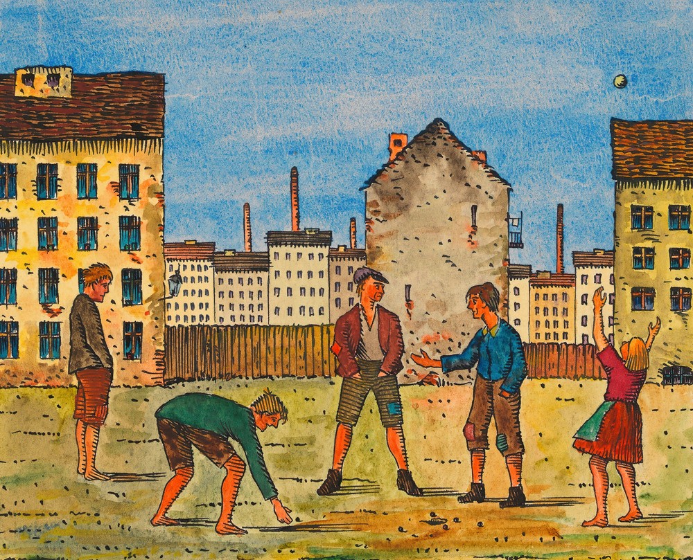 Spielende Kinder (ca. 1926)