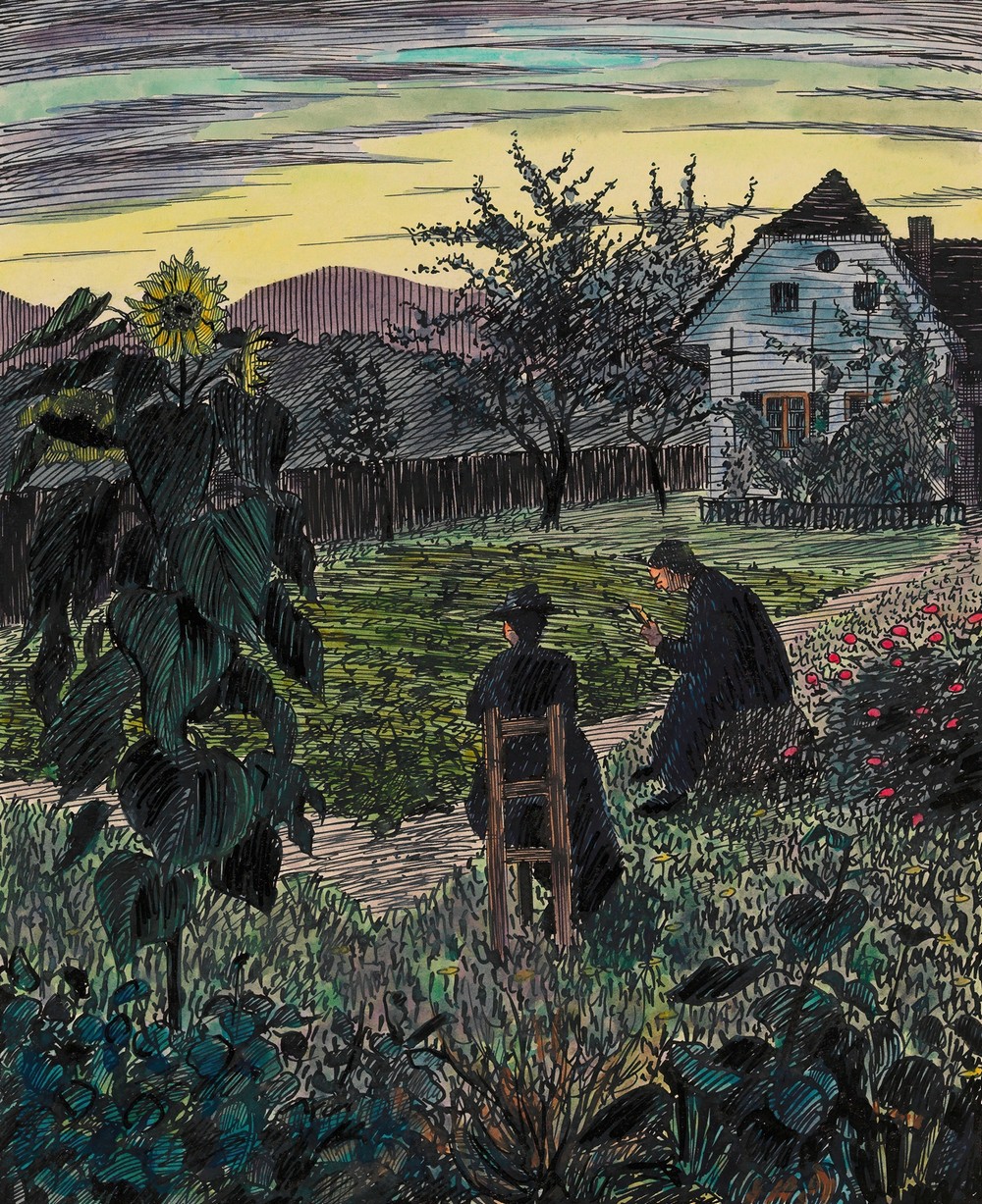 Abend im Garten (around 1925)