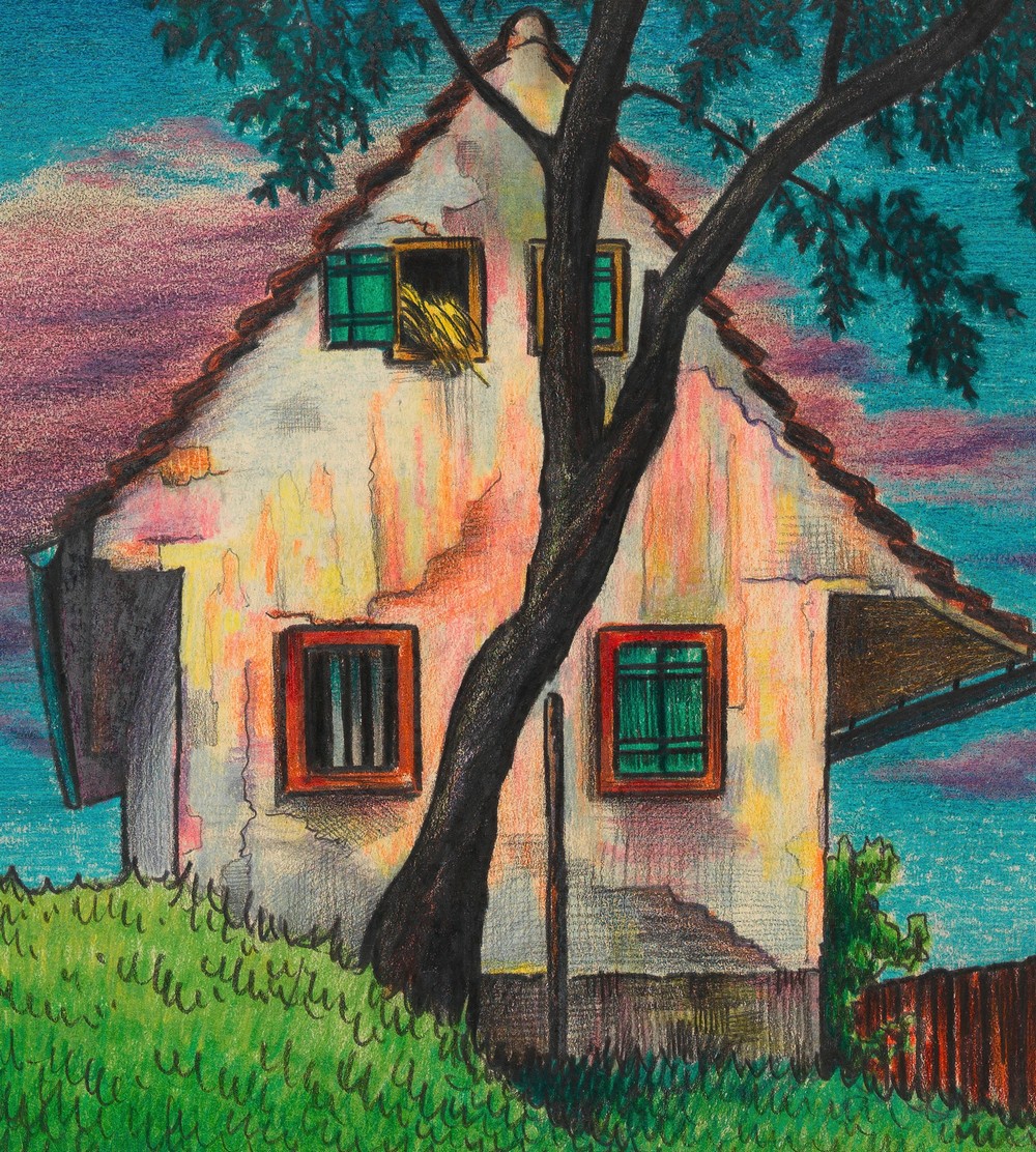 Haus im Abend (around 1925)