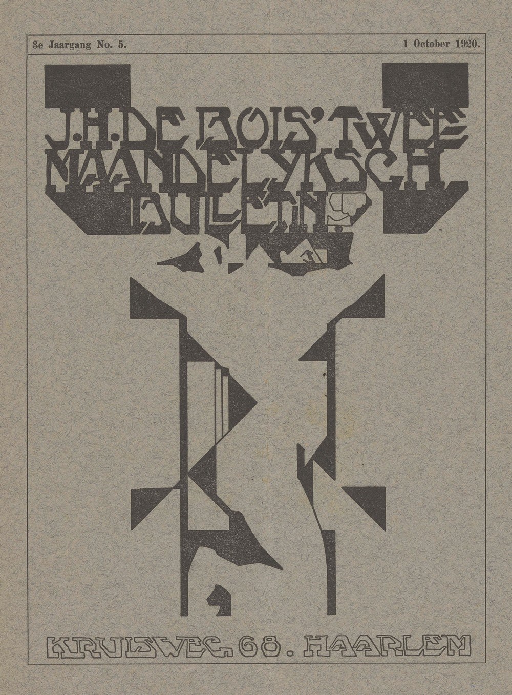 Zittende vrouw (op de laatste bladzijde van J.H. de Bois’ Tweemaandelijksch Bulletin)