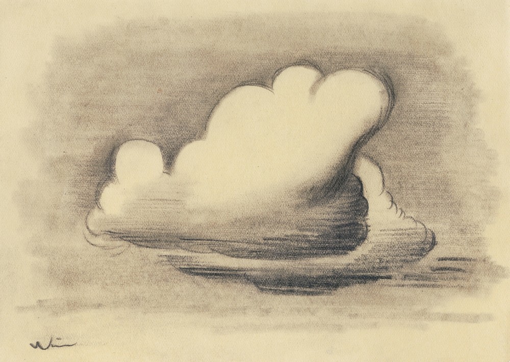 Ohne Titel, Bleistiftskizze (around 1930)