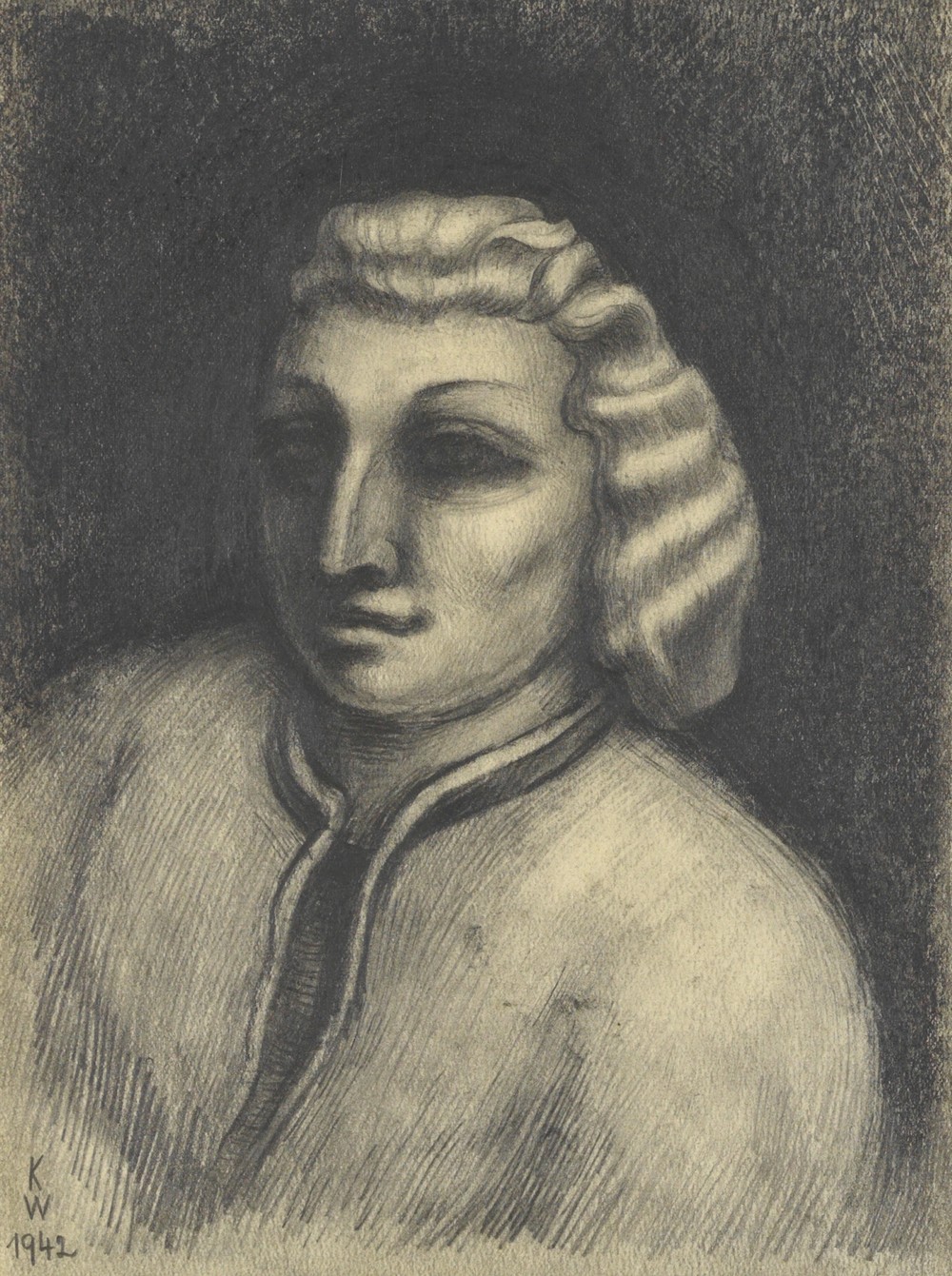Ohne Titel (weibliches Porträt)