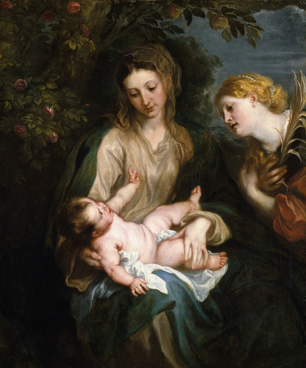Virgin and Child with Saint Catherine of Alexandria (ca. 1630)
