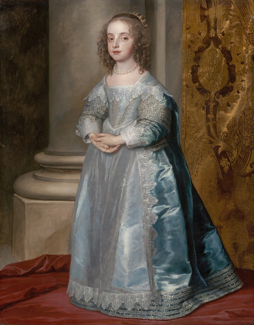 Princess Mary, Daughter Of Charles I (circa 1637)