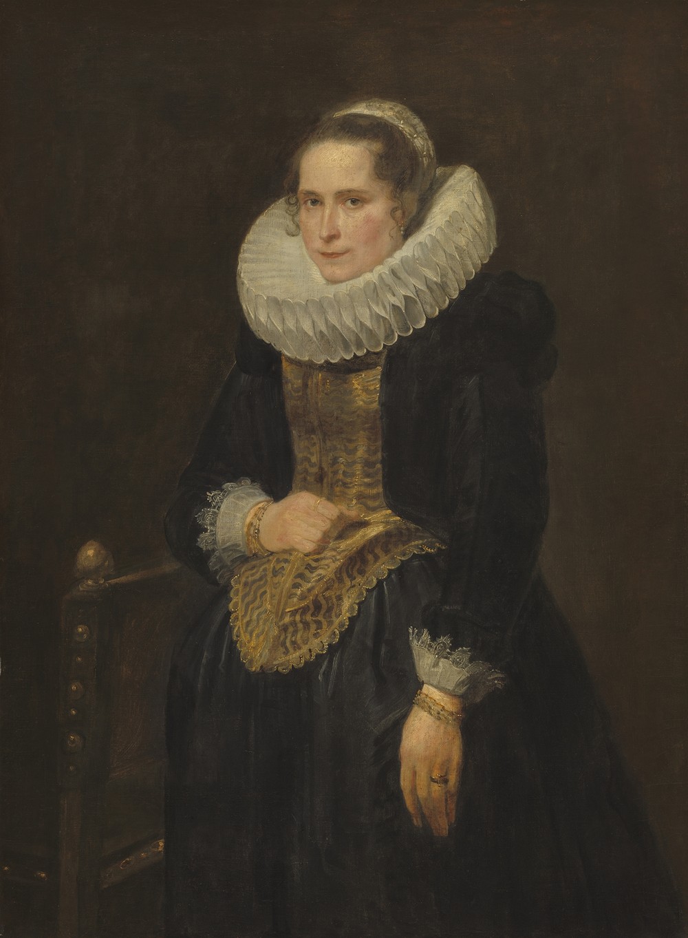 Portrait of a Flemish Lady (probably 1618)