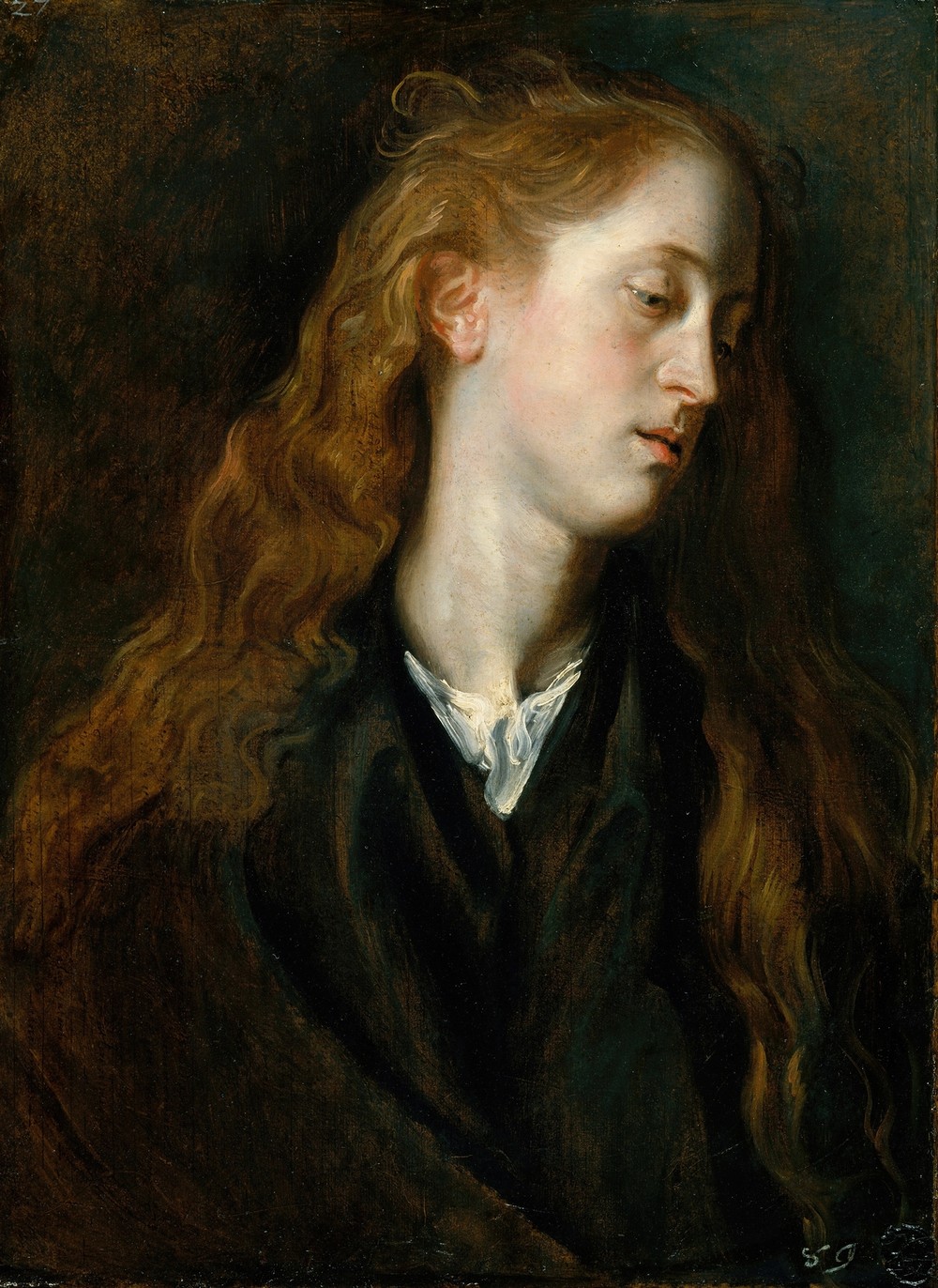 Study Head of a Young Woman (ca. 1618–20)