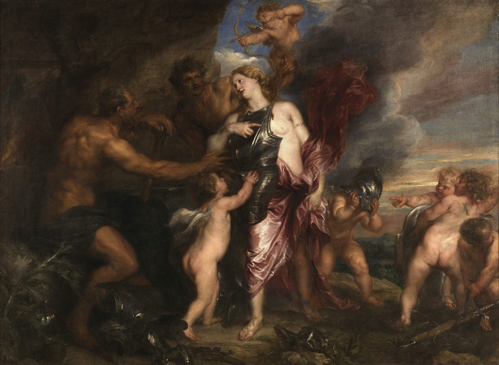 Thetis receives the new armour for Achilles in Vulcan’s forge (between 1630 and 1632)