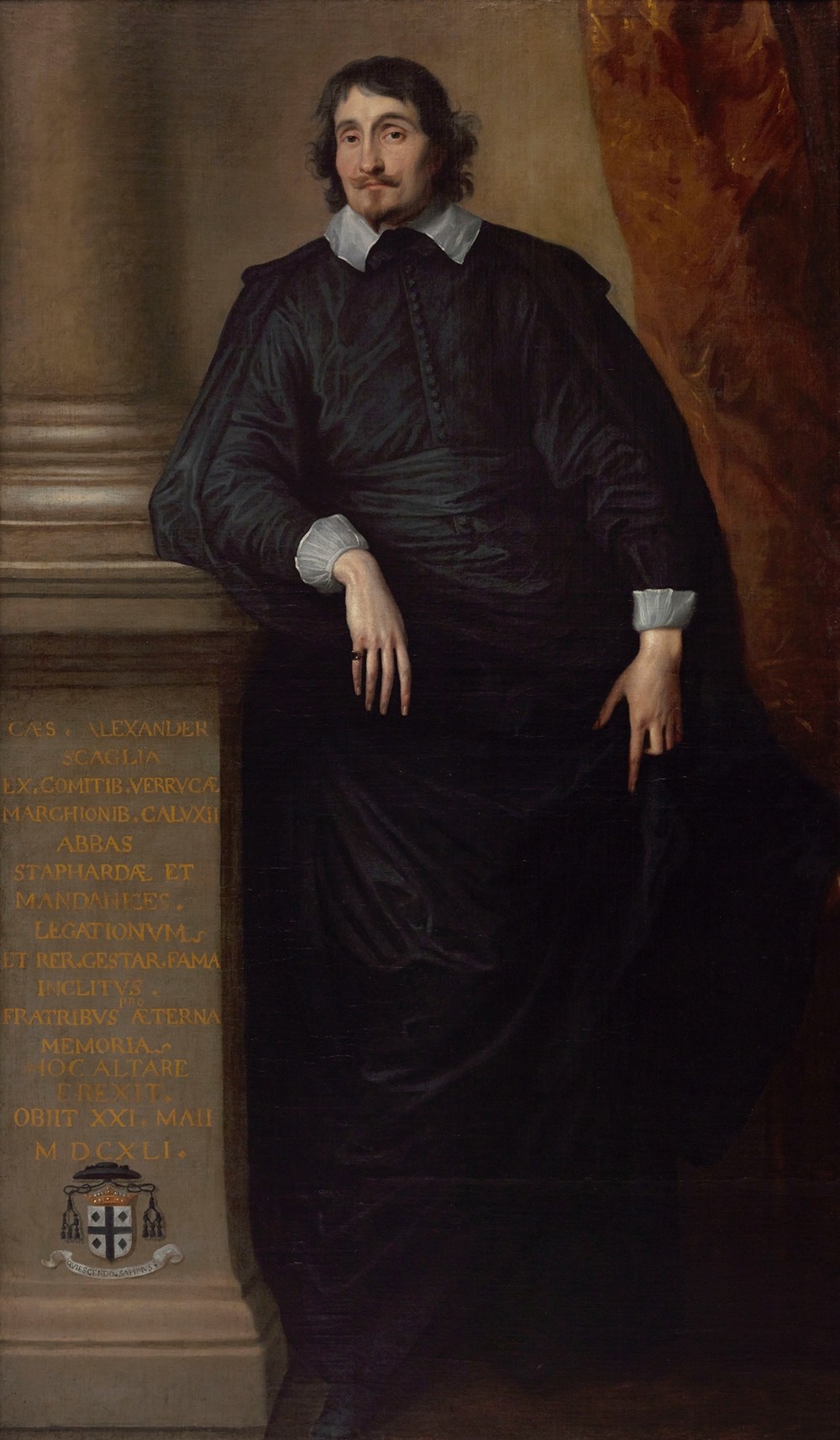 Cesare Alessandro Scaglia di Verrua, Abbé of Staffarda and Mandanici