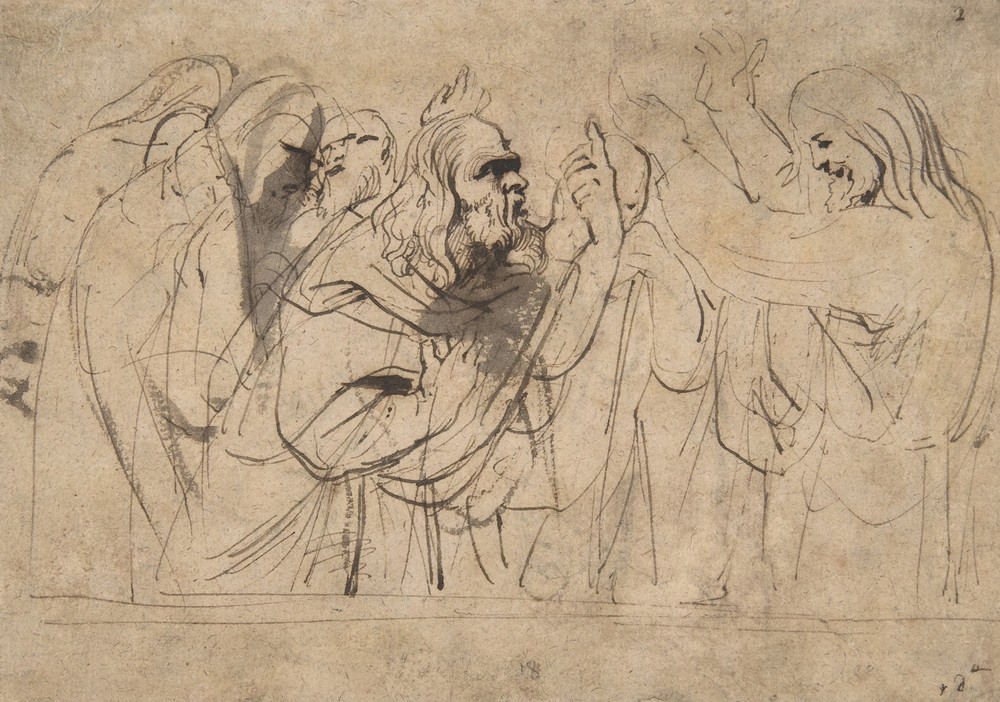 Christ and the Pharisees (early 17th century)
