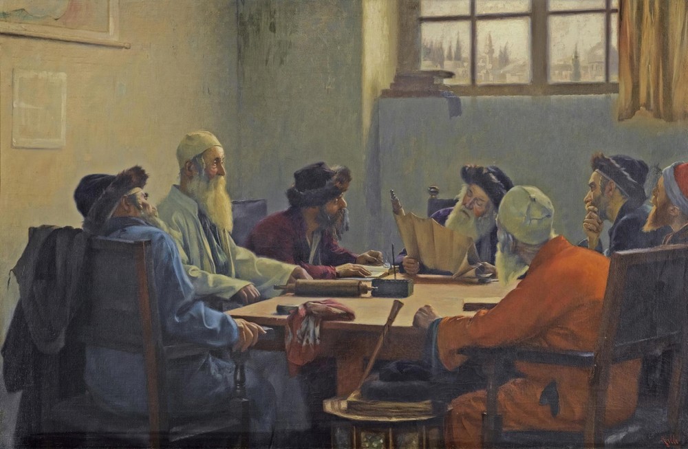 The Seven Rabbis in Jerusalem