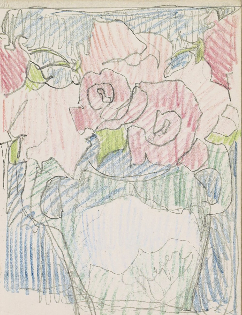 Bloemen in een vaas