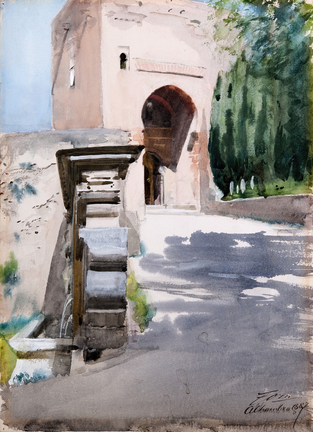 Gateway in Alhambra