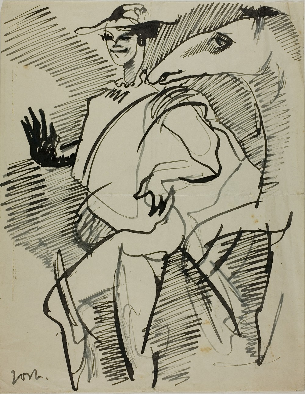 Man with Horse